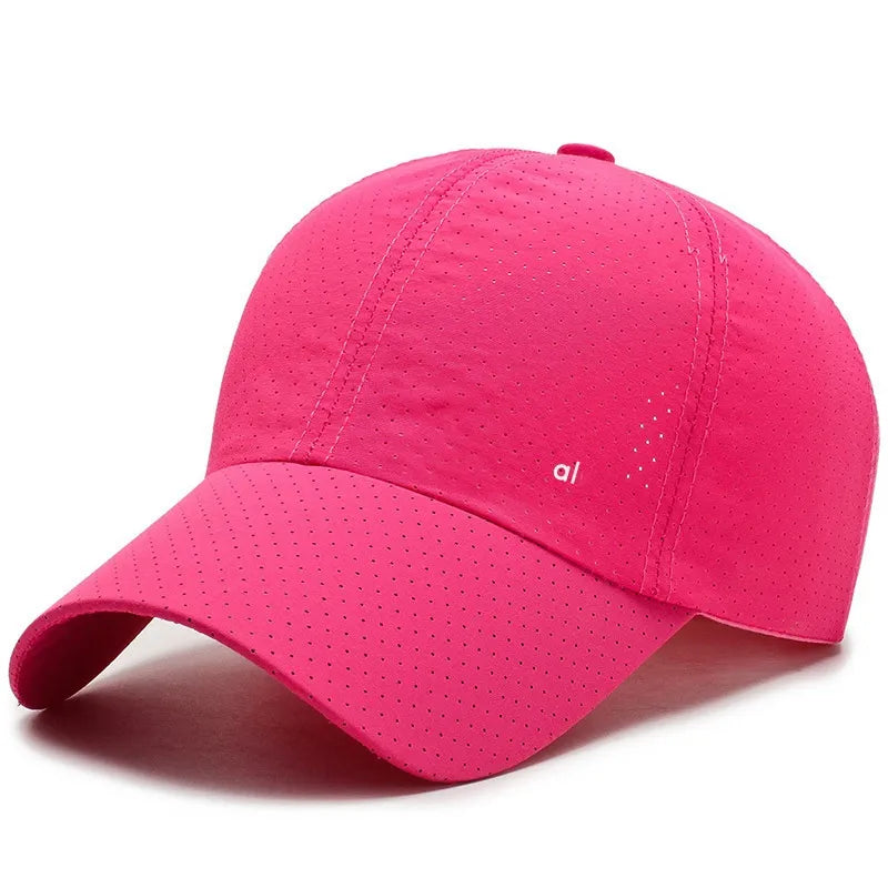 Designer Cap Ball Cap Yoga Baseball Hat Summer Women Head Surround Head Show Face Small Colourful Sunvisor Hats Wear Duck Tongue Caps for Travel
