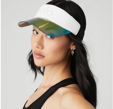 Women's Designer Ball Cap - Colorful Sun Visor Baseball Hat for Summer Travel