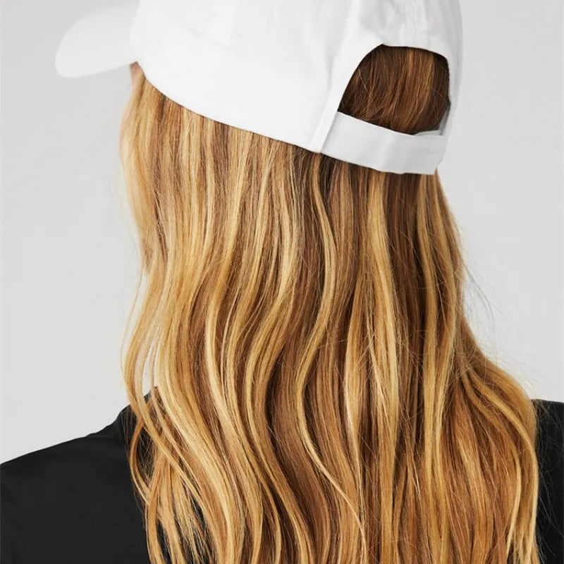 Designer Cap Ball Cap Yoga Baseball Hat Summer Women Head Surround Head Show Face Small Colourful Sunvisor Hats Wear Duck Tongue Caps for Travel