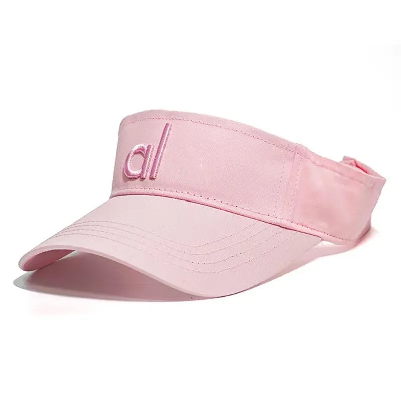 Designer Cap Ball Cap Yoga Baseball Hat Summer Women Head Surround Head Show Face Small Colourful Sunvisor Hats Wear Duck Tongue Caps for Travel